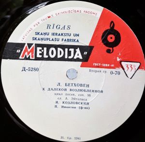 Ф. Шуберт / Л. Бетховен / И. С. Козловский - Поет И. Козловский