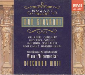 Mozart / Wiener Philharmoniker / Samuel Ramey / Cheryl Studer / Riccardo Muti / Konzertvereinigung Wiener Staatsopernchor / William Shimell / Carol Vaness / Frank Lopardo / Susanne Mentzer / Natale De Carolis / Jan-Hendrik Rootering - Don Giovanni (1991)