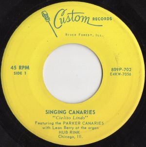 The Parker Canaries / Leon Berry - Singing Canaries