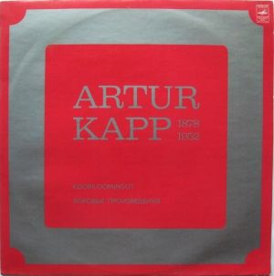Artur Kapp - Kooriloomingut (1978)