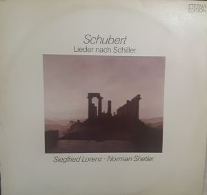 Schubert / Siegfried Lorenz / Schiller / Norman Shetler - Lieder Nach Schiller (1978)