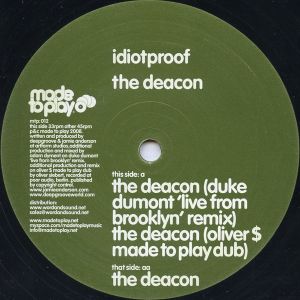 Idiotproof - The Deacon (2008)