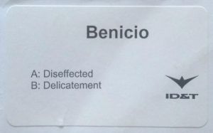 Benicio - Diseffected / Delicatement (2001)