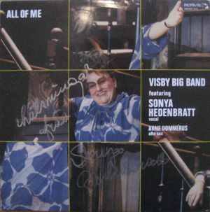 Visby Big Band / Sonya Hedenbratt / Arne Domnérus - All Of Me (1986)