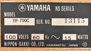 Pārdod YAMAHA YP-700C Turntable Yamaha. Klasika un kvalitāte! - Photo 1