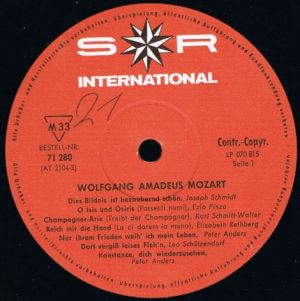 Various - Wolfgang Amadeus Mozart - Lieder Der Romantik