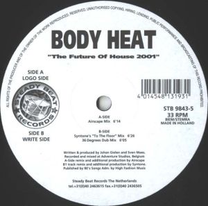 Body Heat - The Future Of House 2001 (1998)