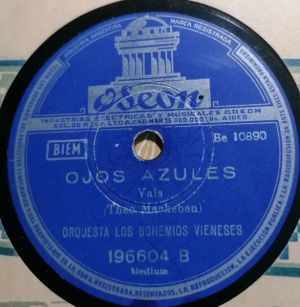 Orquesta Los Bohemios Vieneses - Bombones De Vienna / Ojos Azules