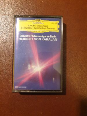 Herbert von Karajan / Bach / Stravinski / Orchestre Philharmonique De Berlin - Magnificat / Symphonie De Psaumes (1979)