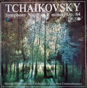 Slovak Philharmonic Orchestra / Tchaikovsky / Stephen Gunzenhauser - Symphony No. 5 In E Minor, Op. 64 (1988)