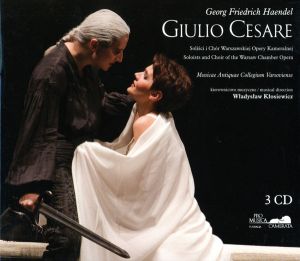 Musicae Antiquae Collegium Varsoviense / Georg Friedrich Haendel / Władysław Kłosiewicz / Warszawska Opera Kameralna / Anna Radziejewska / Olga Pasiecznik / Jan Monowid / Jacek Laszczkowski / Jarosław Bręk / Dorota Lachowicz / Sławomir Jurczak / Karol Bartosiński - Giulio Cesare (2008)