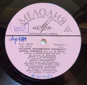 Ансамбль Московского Городского Дворца Пионеров - Ансамбль Московского Городского Дворца Пионеров