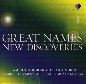 Various - Great Names • New Discoveries (2005)