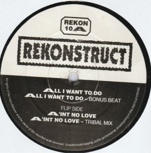 The Fold (8) - All I Want To Do / A'int No Love
