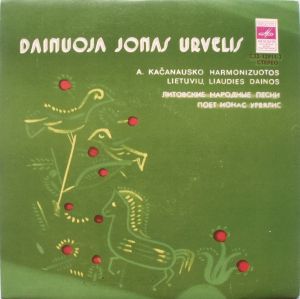 Jonas Urvelis - A. Kačanausko Harmonizuotos Lietuvių Liaudies Dainos (1980)