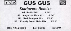 Gus Gus - Starlovers Remixe (1999)