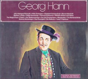 Georg Hann - Historical Performances From The Years 1938-1945 (1973)