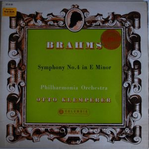 Brahms / Philharmonia Orchestra / Otto Klemperer - Symphony No.4 In E Minor