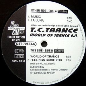 T.C. Trance - World Of Trance E.P. (1999)